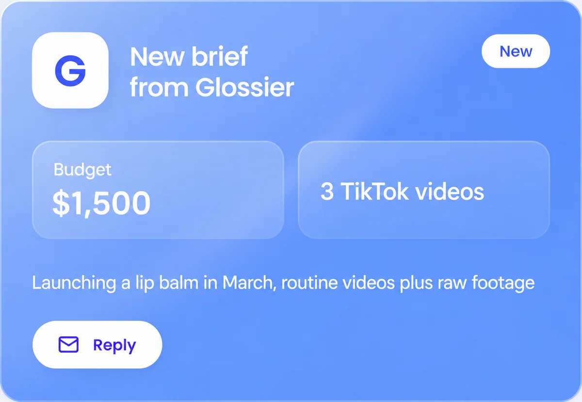 Connected social account stats